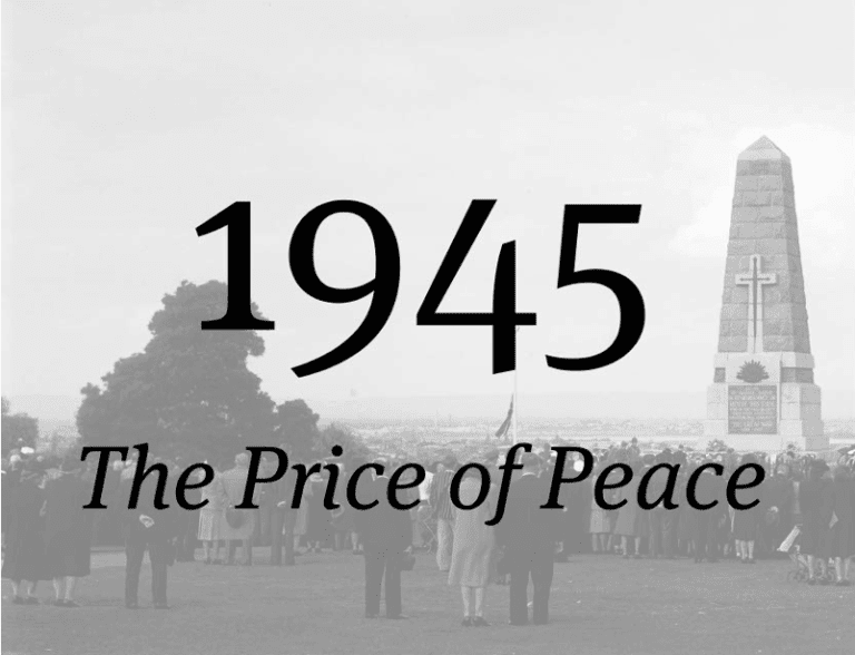 1945: The Price of Peace Exhibition